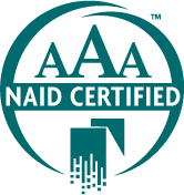 NAID Certification logo.